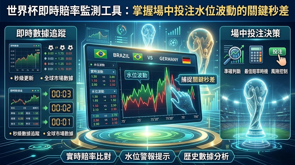 掌握場中投注水位波動的關鍵秒差